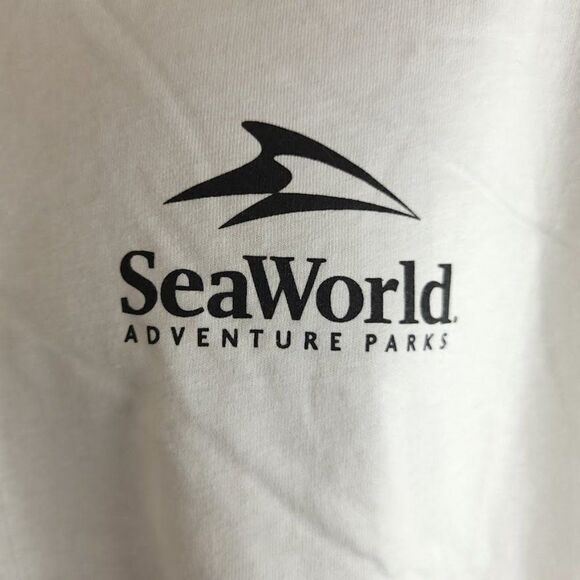 Cirque De La Mer T Shirt Vintage Y2K SeaWorld Adventure Park Mens Size XL - Picture 3 of 6